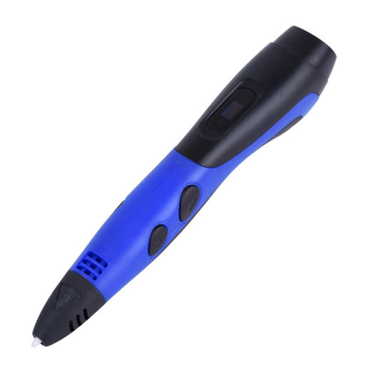 Gen 6th ABS / PLA Filament Kids DIY Drawing 3D Printing Pen with LCD Display(Blue+Black) by buy2fix