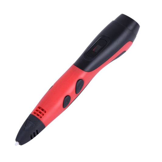 Gen 6th ABS / PLA Filament Kids DIY Drawing 3D Printing Pen with LCD Display(Red+Black) by buy2fix