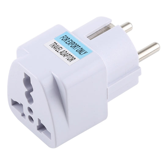 Portable Universal UK Plug to EU Plug Power Socket Travel Charger Adapter with Fuse by buy2fix