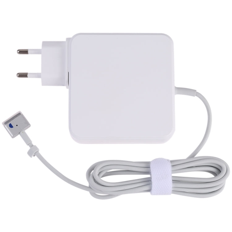 85W AC Power Adapter Portable Charger with 1.8m Charging Cable, EU Plug(White) - Apple Accessories by buy2fix | Online Shopping UK | buy2fix