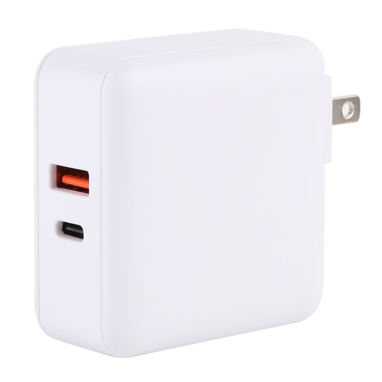 PD65W-A6 PD 65W 90 Degrees Foldable Pin Portable Multi-function USB Quick Charger, US Plug(White) - Apple Accessories by buy2fix | Online Shopping UK | buy2fix