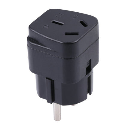 Portable Three-hole AU to EU Plug Socket Power Adapter - Consumer Electronics by buy2fix | Online Shopping UK | buy2fix