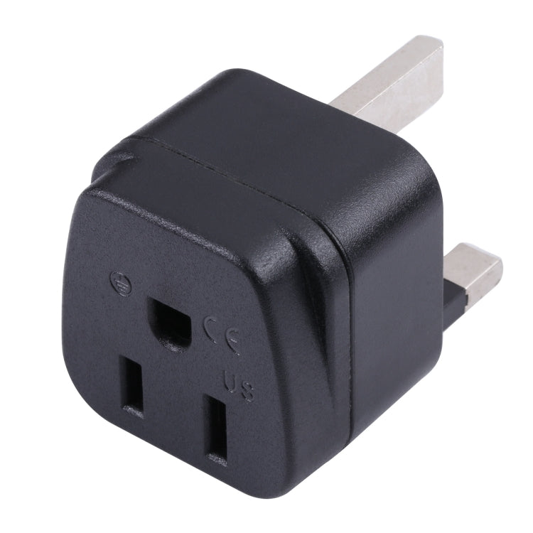 Portable Three-hole US to UK Plug Socket Power Adapter - Consumer Electronics by buy2fix | Online Shopping UK | buy2fix