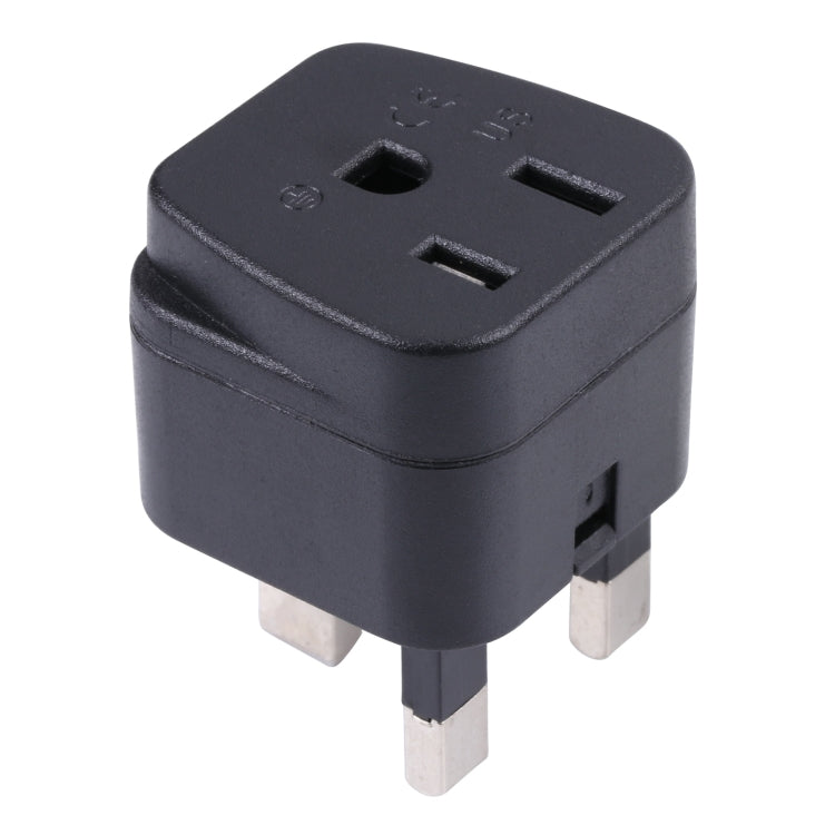 Portable Three-hole US to UK Plug Socket Power Adapter - Consumer Electronics by buy2fix | Online Shopping UK | buy2fix