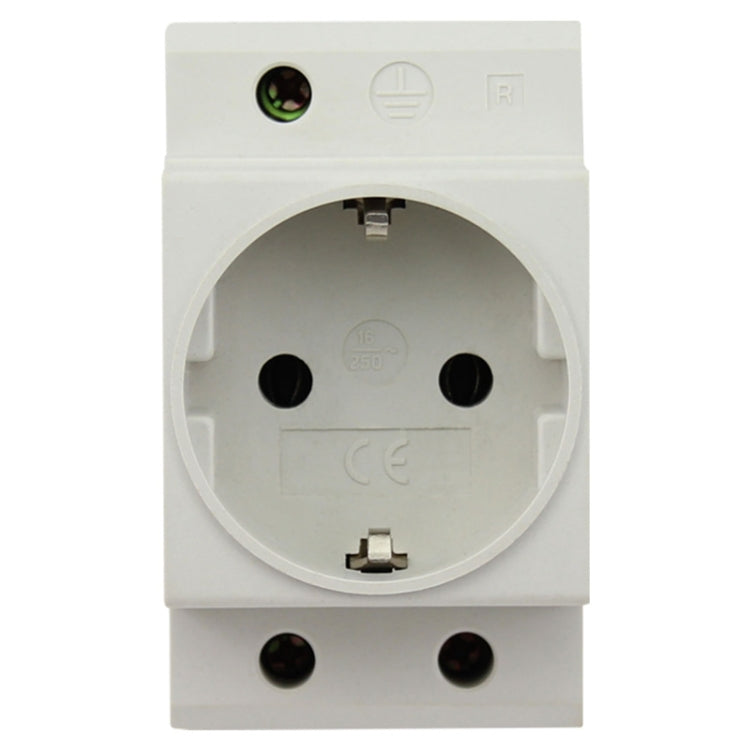 16A Modular Rail Type Socket Power Adapter, EU Plug - Consumer Electronics by buy2fix | Online Shopping UK | buy2fix