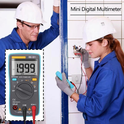 ZT98 CAT III  600V Portable Digital Multimeter 2000 Counts Back-light AC / DC Current Voltage Tester Meter with LCD Screen & Holder - Consumer Electronics by buy2fix | Online Shopping UK | buy2fix
