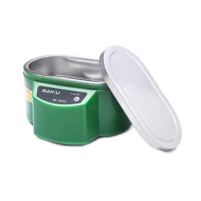 BAKU BK-9030 30W 0.8L LCD Display Ultrasonic Cleaner, AC 110V, US Plug(Green) - Home & Garden by BAKU | Online Shopping UK | buy2fix