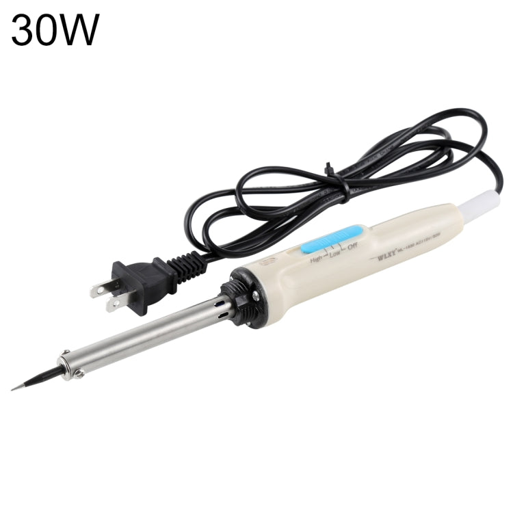 WLXY WL-1930 30W Dual Temperature Adjustable Electric Soldering Iron, AC 110V, US Plug - Home & Garden by WLXY | Online Shopping UK | buy2fix