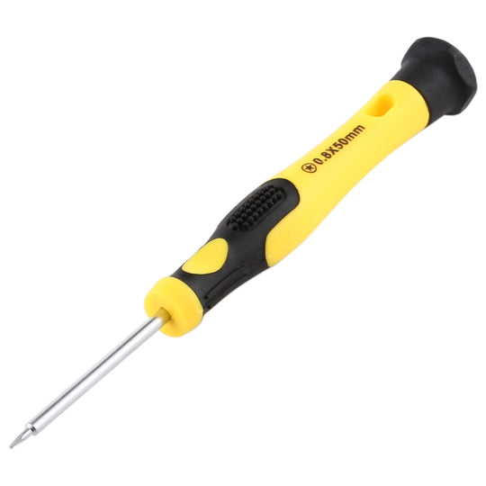 Tournevis Pentalobe 0.8 JF-611-0.8 pour vis de port de chargement iPhone (jaune)