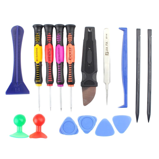 JF-ipad 16 in 1 Repair Tool Set for iPhone / iPad by JIAFA