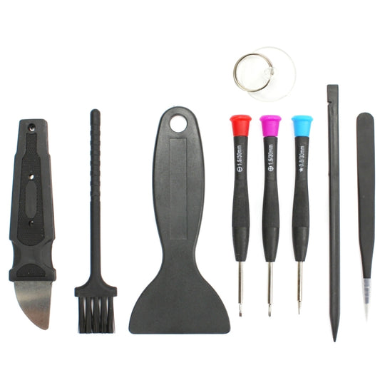 JF-876 Ensemble d'outils de réparation 9 en 1 pour téléphones