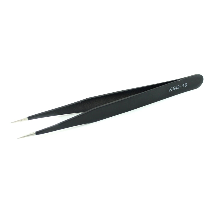 JIAFA JF-8118 9 in 1 Anti-static Precision Tweezers Set with Bag(Black) - Tweezers by JIAFA | Online Shopping UK | buy2fix