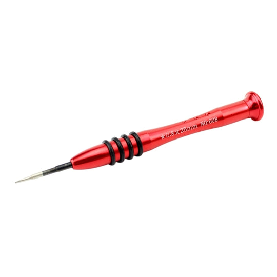 JIAFA JF-668 0.8 Tournevis Pentalobe 0.8 pour vis de port de chargement iPhone (rouge)