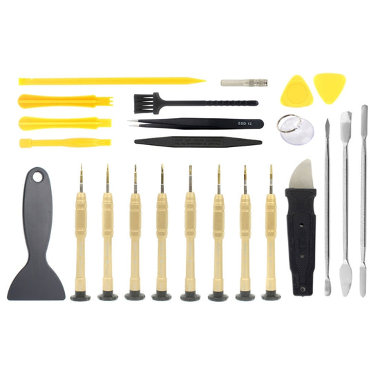 Kit d'outils de réparation en métal et plastique, multi-modèles disponibles 24 en 1, JF-8144