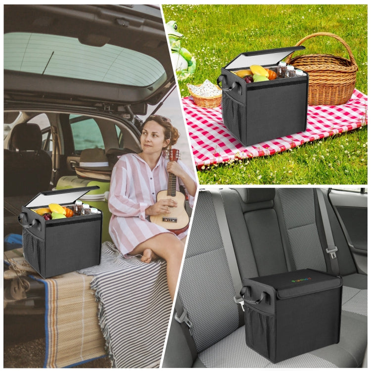 FunAdd Foldable Storage Fresh Box Vehicle Trunk Organizer Bag (Black) - Stowing Tidying by FunAdd | Online Shopping UK | buy2fix