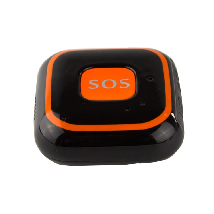 V28 Necklace Style GSM Mini LBS WiFi AGPS Tracker SOS Communicator(Black) - Personal Tracker by buy2fix | Online Shopping UK | buy2fix