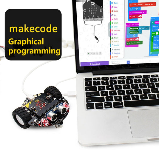 Yahboom Tinybit Smart Robot Car Compatible with Micro:bit V2/1.5 board, without Micro:bit V2/V1.5 Board by YAHBOOM