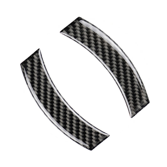 2 PCS Car F Chassis Navigation Panel Carbon Fiber Decorative Sticker for BMW Mini Cooper Countryman Clubman F54 / F55 / F56 / F60 by buy2fix