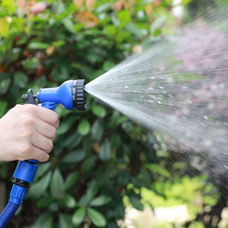 10-30m Telescopic Pipe Expandable Magic Flexible Garden Watering Hose with Spray Gun Set(Blue) - Watering & Irrigation by buy2fix | Online Shopping UK | buy2fix