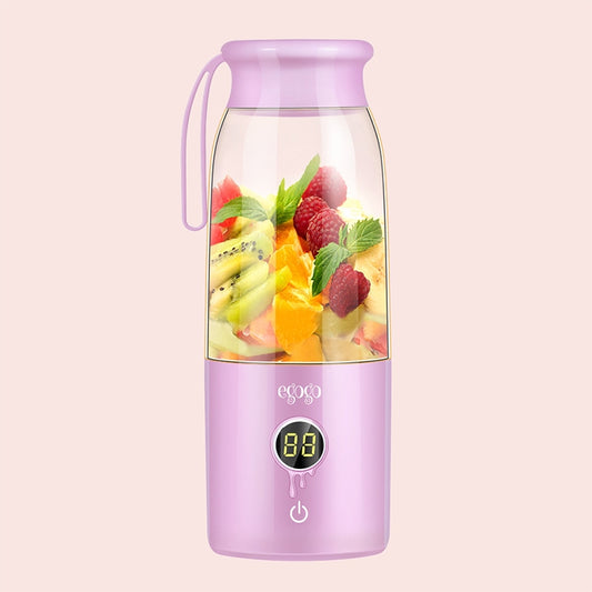 Vitamer USB Mini Portable Juicer Juice Blender Lemon Fruit Squeezers Reamers Bottle (Pink) by buy2fix