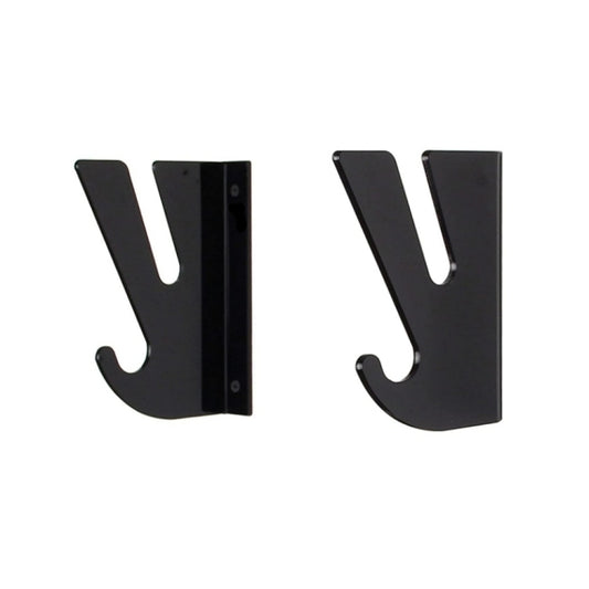 YX008 1 Pair Four-Wheel Skateboard Wall Mount Bracket by buy2fix