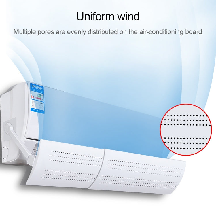 Bedroom Wall-Mounted Baby Universal Anti-Straight Blowing Air Conditioning Windshield Wind Deflector Shroud, Round Bracket Version - Home & Garden by buy2fix | Online Shopping UK | buy2fix