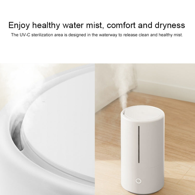 Original Xiaomi Mijia Intelligent Humidifier UV-C Sterilization Air Purifier Transmission Aromatherapy Essential Oil Mist Diffuser Maker Automatic Alcohol Sprayer, US Plug(White) - Home & Garden by Xiaomi | Online Shopping UK | buy2fix