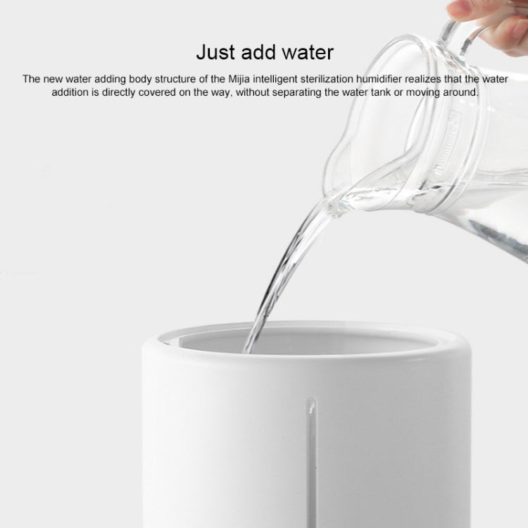 Original Xiaomi Mijia Intelligent Humidifier UV-C Sterilization Air Purifier Transmission Aromatherapy Essential Oil Mist Diffuser Maker Automatic Alcohol Sprayer, US Plug(White) - Home & Garden by Xiaomi | Online Shopping UK | buy2fix