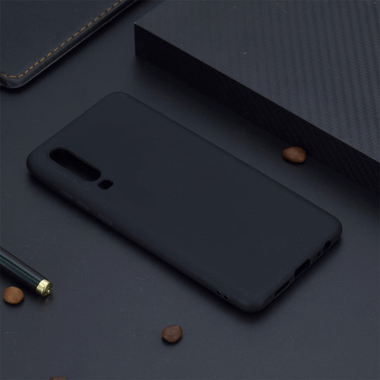 Candy Color TPU Case for Huawei P30 (Black)
