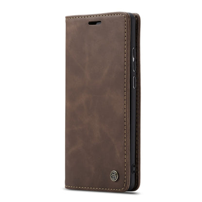 CaseMe-013 Multifunctional Retro Frosted Horizontal Flip Leather Case for Huawei P30 Lite, with Card Slot & Holder & Wallet (Coffee) - Huawei Cases by CaseMe | Online Shopping UK | buy2fix