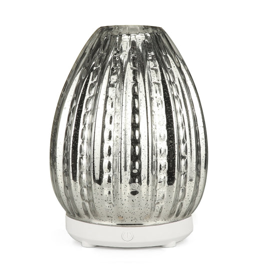 100ml Creative Vase Shape Aromatherapy Machine 3D Glass Humidifier Automatic Alcohol Sprayer with Colorful LED Lamp by buy2fix