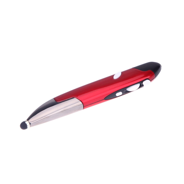 2.4GHz Innovative Pen-style Handheld Wireless Smart Mouse for PC Laptop(Red) -  by buy2fix | Online Shopping UK | buy2fix