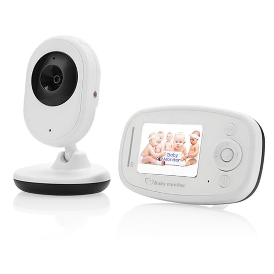 BM-SP820 2.4 inch LCD 2.4GHz Wireless Surveillance Camera Baby Monitor with 7-IR LED Night Vision, Two Way Voice Talk(White) by buy2fix
