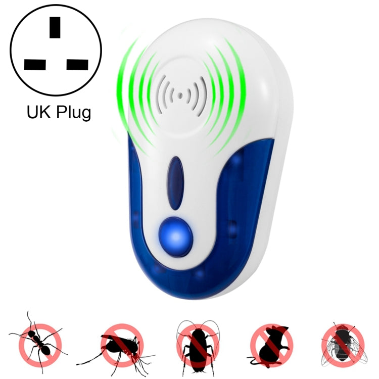 4W Electronic Ultrasonic Anti Mosquito Rat Mouse Cockroach Insect Pest Repeller, AC 90-250V by buy2fix