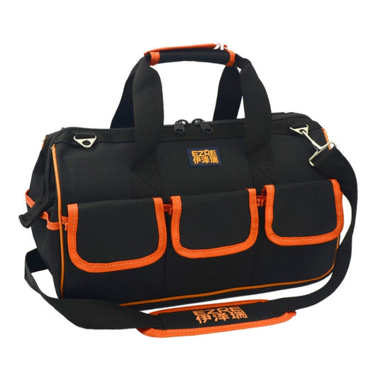 EZRE Multi-function Oxford Cloth Electrician Belt Pouch Maintenance Tools Handbag Shoulder Bag Convenient Tool Bag, Size : 15 inch by buy2fix