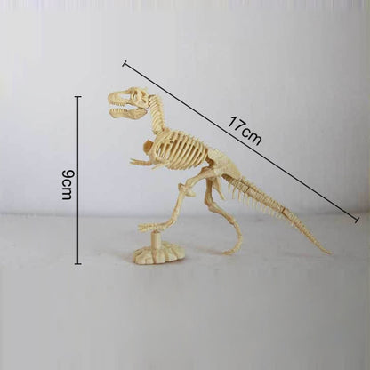 Assembled Tyrannosaurus Skeleton Archaeological Excavation Toys Simulation Fossil Model Manual Toys - DIY Developmental Toys by buy2fix | Online Shopping UK | buy2fix