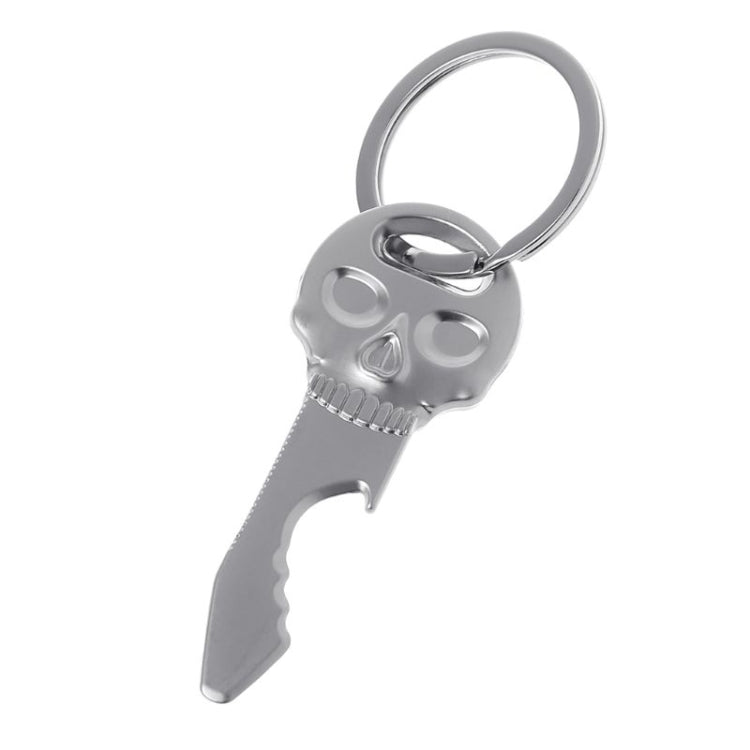 5 PCS Multi-function Skull Bottle Opener Key Chain Car Key Pendant, Size: 6.8x2.8cm by buy2fix