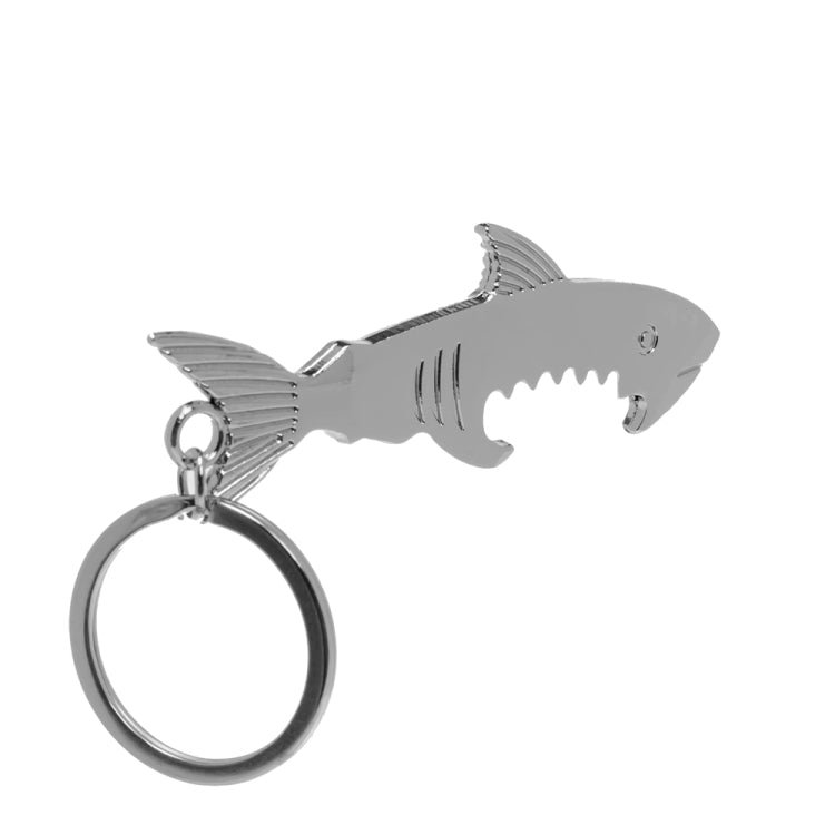 5 PCS Multi-function Shark Bottle Opener Key Chain Car Key Pendant, Size: 13.5x3cm by buy2fix
