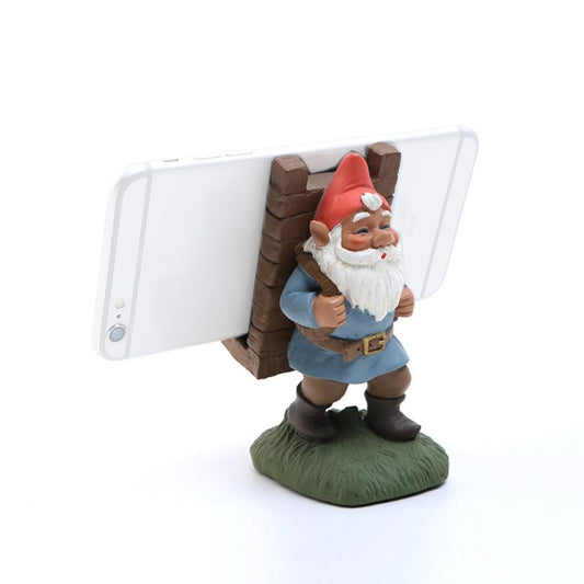 Keepwood KW-0111B Santa Claus Dwarf Shape Creative Desktop Mobile Phone Holder Bracket - Desktop Holder by Keepwood | Online Shopping UK | buy2fix