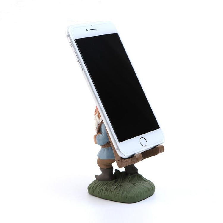 Keepwood KW-0111B Santa Claus Dwarf Shape Creative Desktop Mobile Phone Holder Bracket - Desktop Holder by Keepwood | Online Shopping UK | buy2fix