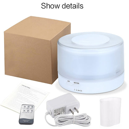 T700 Remote Control Clear White Air Humidifier Automatic Alcohol Sprayer Essential Oil Diffuser Ultrasonic Mist Maker Ultrasonic Aroma Diffuser Atomizer Color LED, Capacity: 700ml, DC 24V, US Plug - Home & Garden by buy2fix | Online Shopping UK | buy2fix