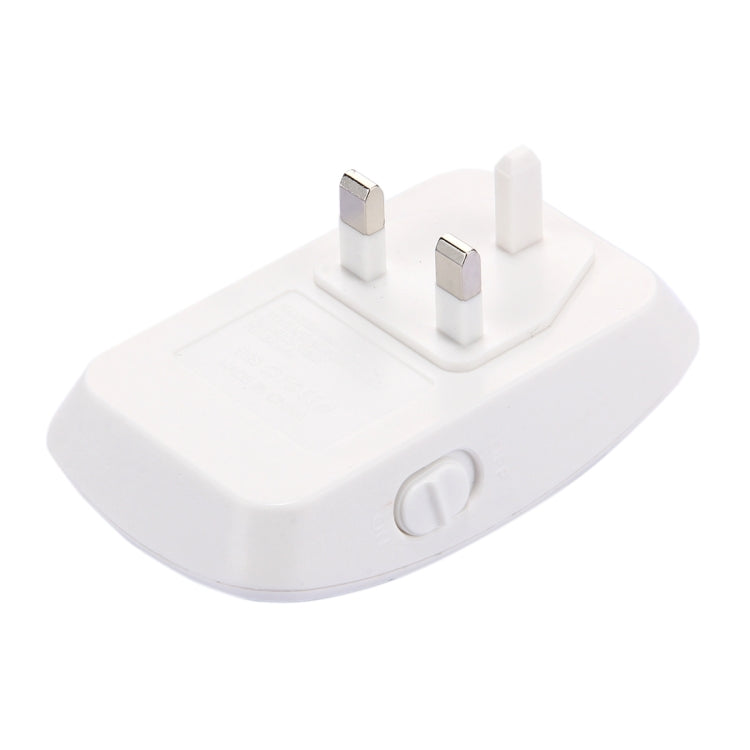 Electronic Ultrasonic Mosquito Rat Pest Control Repeller with LED Light, UK Plug, AC90V-250V(White) by buy2fix