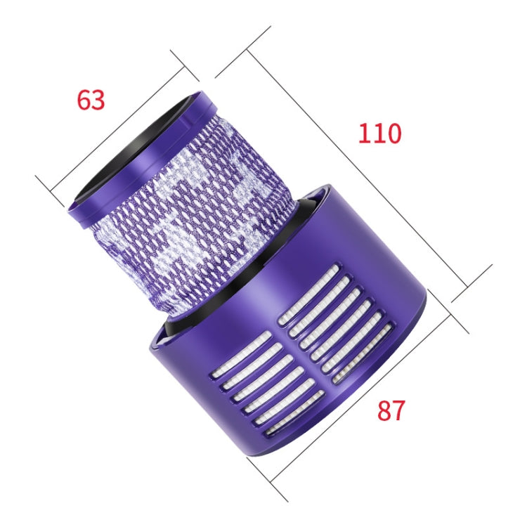 Vacuum Cleaner Filter Core Rear Parts Accessories for Dyson V10, US Version(Purple) - Consumer Electronics by buy2fix | Online Shopping UK | buy2fix