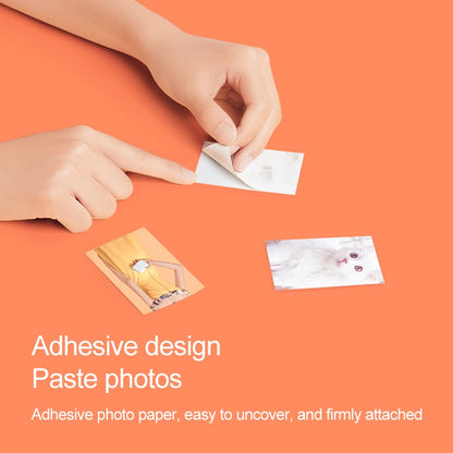 50 PCS Original Xiaomi Print Photographic Paper Paste Paper for Xiaomi Pocket Photo Printer - Parts by Xiaomi | Online Shopping UK | buy2fix