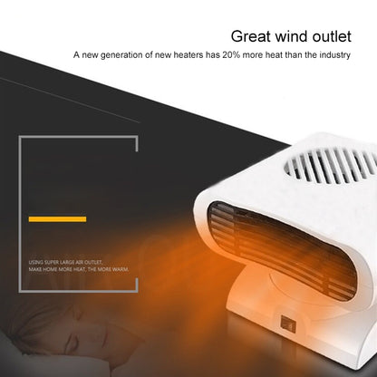 Mini Shaking Head Radiator Warmer Electric Heater Warm Air Blower (White) - Consumer Electronics by buy2fix | Online Shopping UK | buy2fix