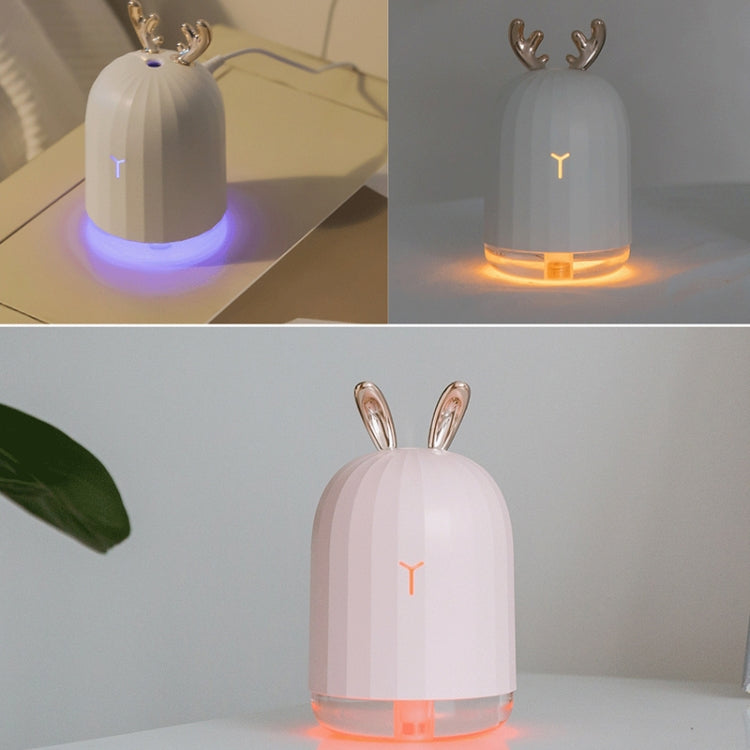 3life-318 2W Cute Deer USB Mini Humidifier Diffuser Aroma Mist Nebulizer with LED Night Light for Office, Home Bedroom, Capacity: 220ml, DC 5V - Home & Garden by buy2fix | Online Shopping UK | buy2fix