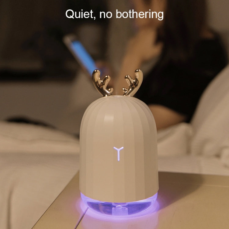 3life-318 2W Cute Deer USB Mini Humidifier Diffuser Aroma Mist Nebulizer with LED Night Light for Office, Home Bedroom, Capacity: 220ml, DC 5V - Home & Garden by buy2fix | Online Shopping UK | buy2fix