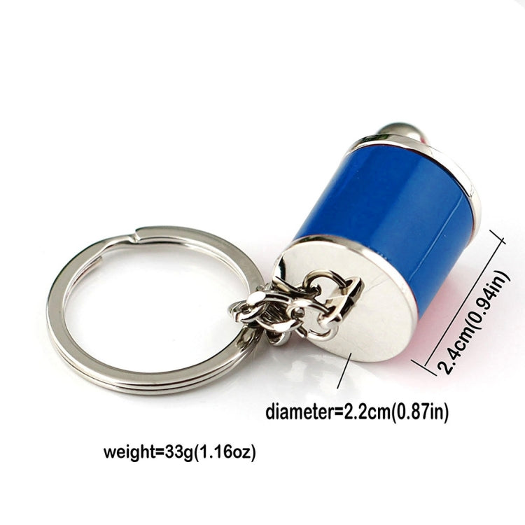 Six-speed Manual Shift Gear Keychain Key Ring Holder(Blue) - Key Rings by buy2fix | Online Shopping UK | buy2fix