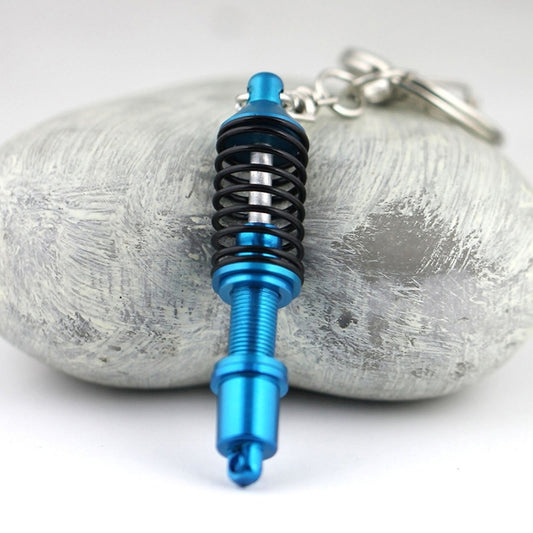 Shock Absorber Keychain Key Ring Holder(Blue) by buy2fix