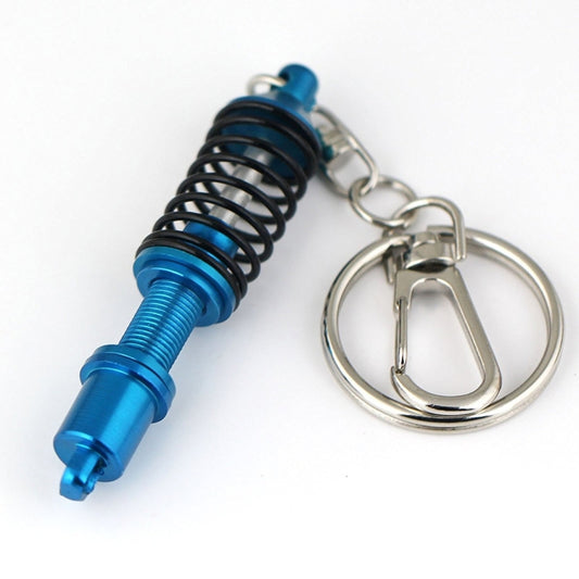 Shock Absorber Keychain Key Ring Holder(Blue) by buy2fix